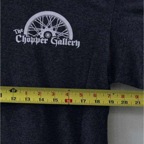 The Chopper Gallery Temecula Gray T-Shirt Size L - Picture 4 of 6